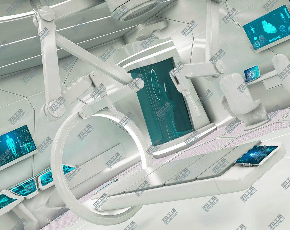 images/goods_img/2021040161/Sci-fi Labratory and Control Room Collection model/2.jpg